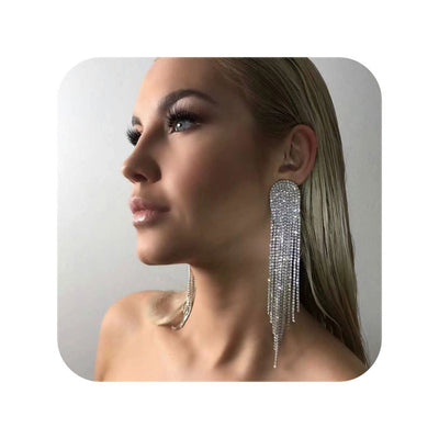 Boucle-d-Oreille-Strass-Longue