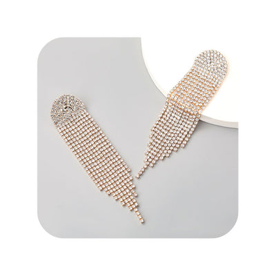 Boucle-d-Oreille-Strass-Or