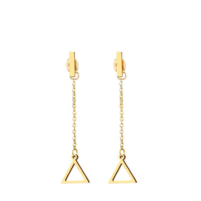 Boucle-d-oreille-Triangle-Pendante