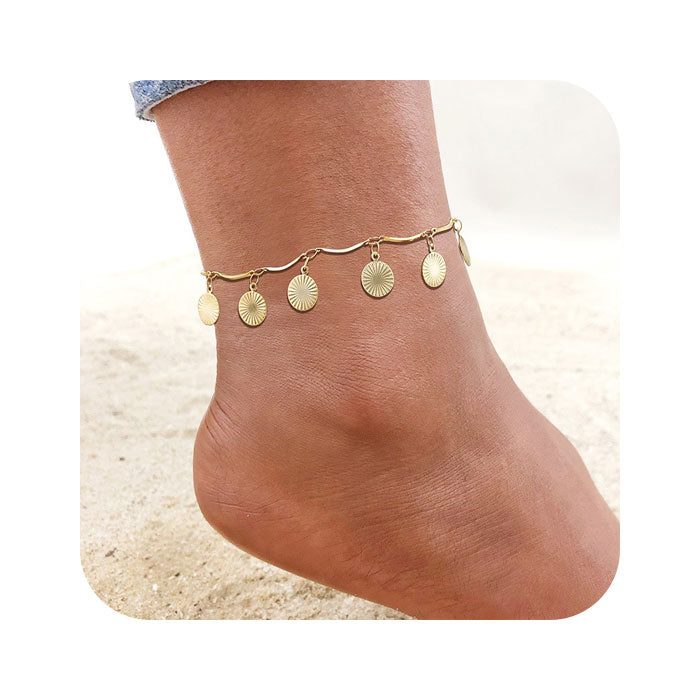 Bracelet-Cheville-Acier-Inoxydable